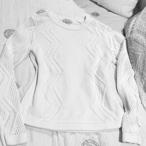 CARLISLE PERUVIAN PIMA COTTON CABLE KNIT ABSOLUTELY BEAUTIFUL